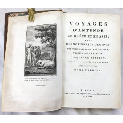 Voyages d'Antenor en Grece et en Asie (3 vol. set)